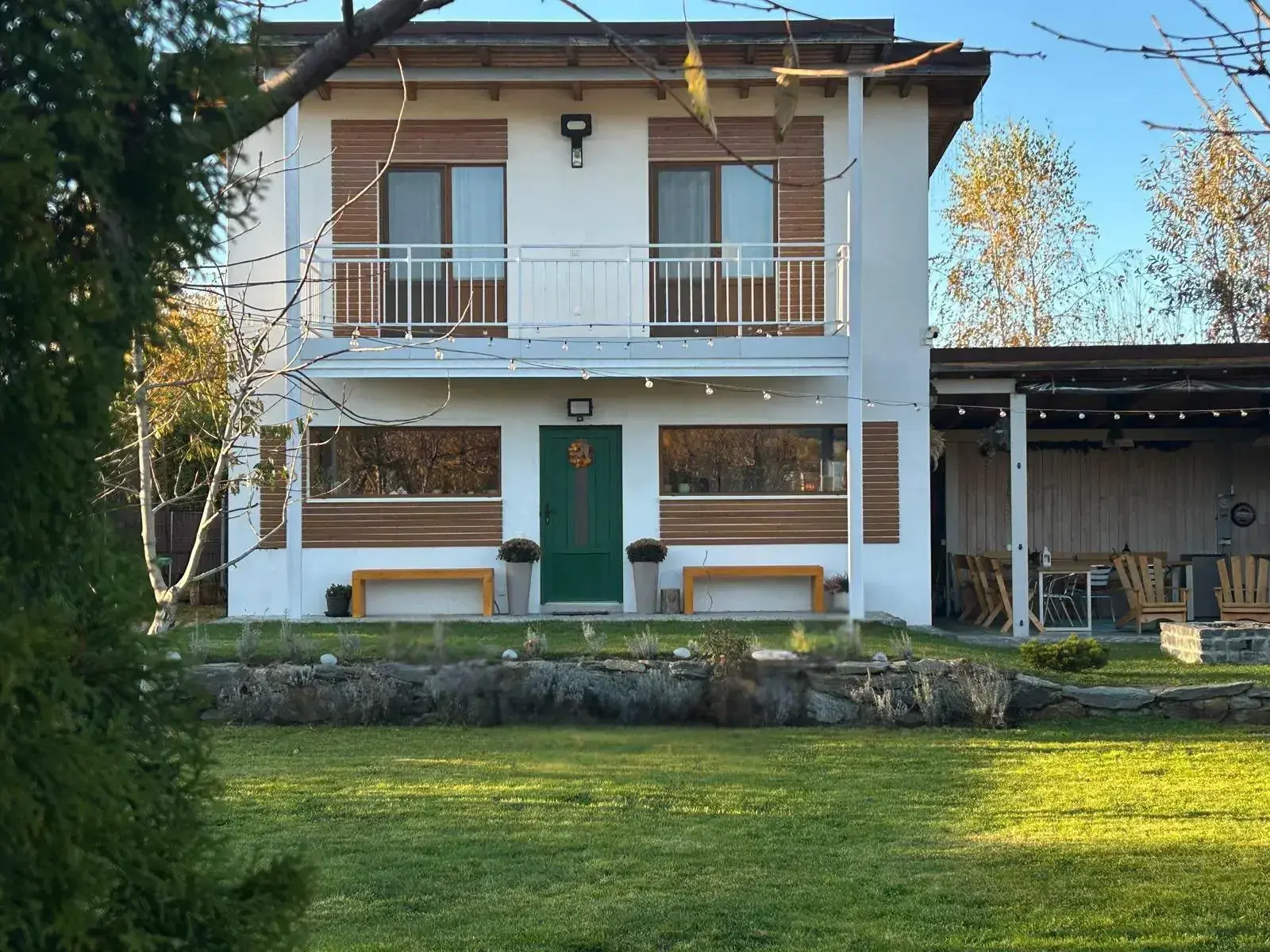 Cabană de închiriat în Sibiu - exterior vara